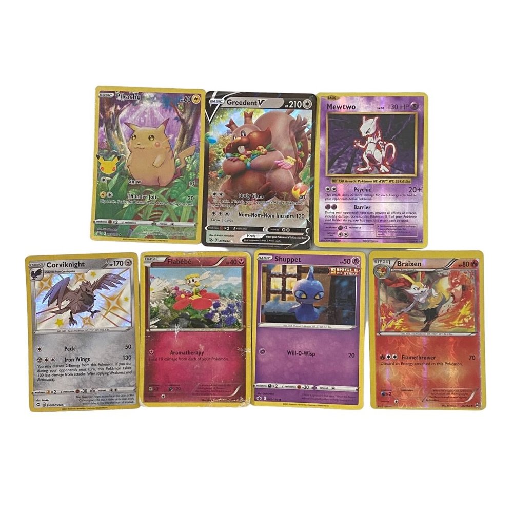 Pokemon Case and Variety Lot of 163 Cards - Picture 4 of 11